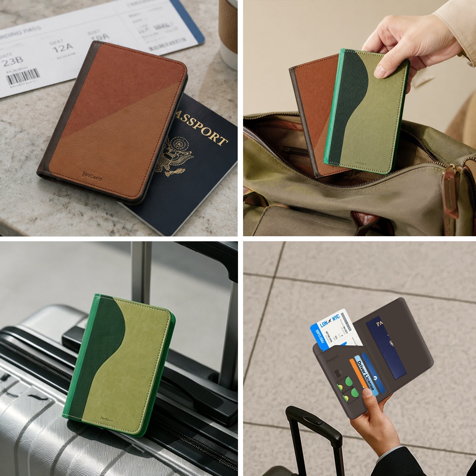 How Scary Is Losing Your Passport Abroad? This Dual-Mode Tracking Passport Holder Changes Everything
