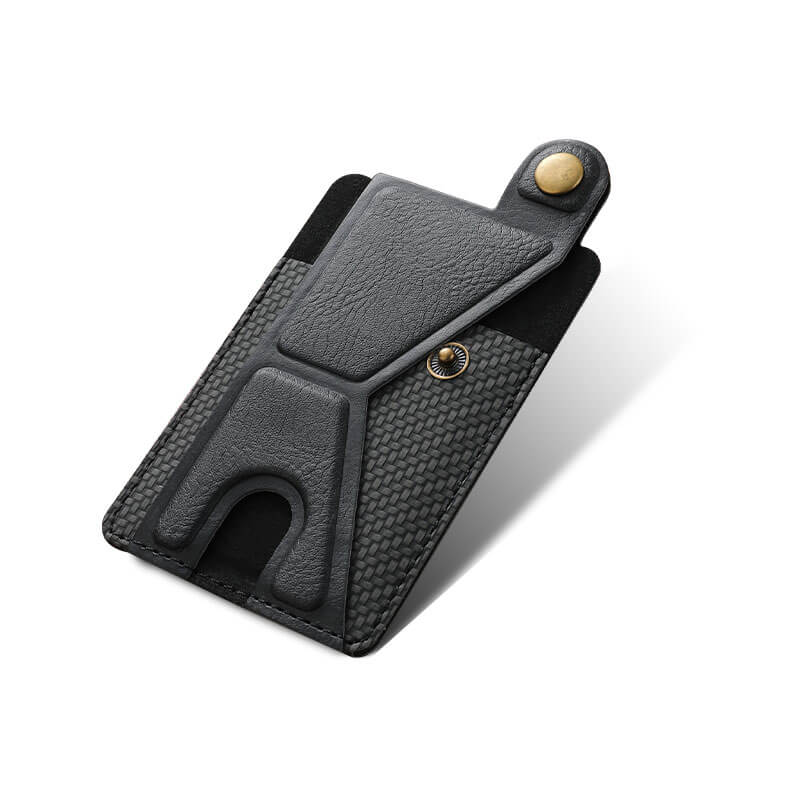 A-black-multifunctional-mobile-phone-card-holder