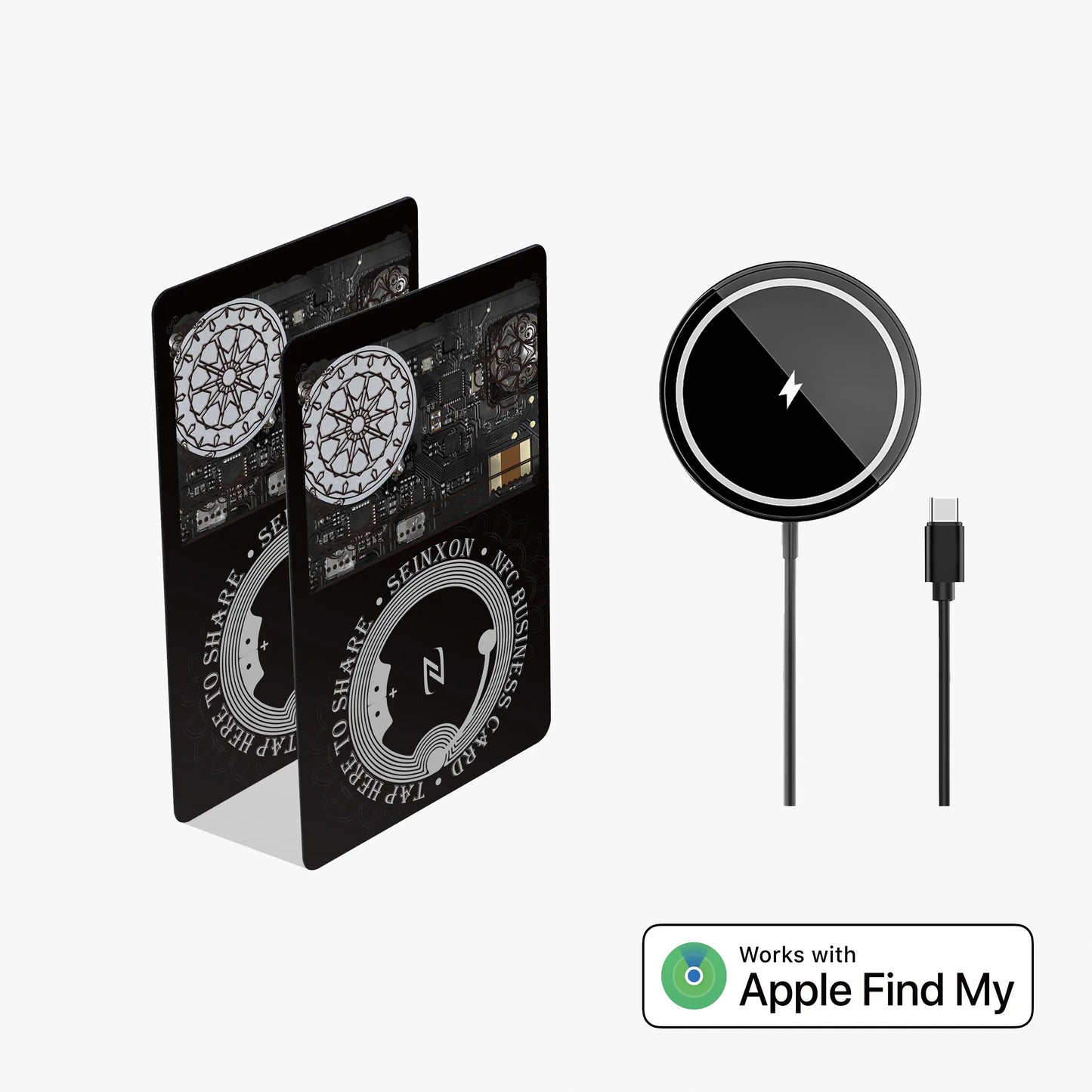 🔥🔥Seinxon Wallet Finder - Precious (NFC Business Card & Wireless Charging)
