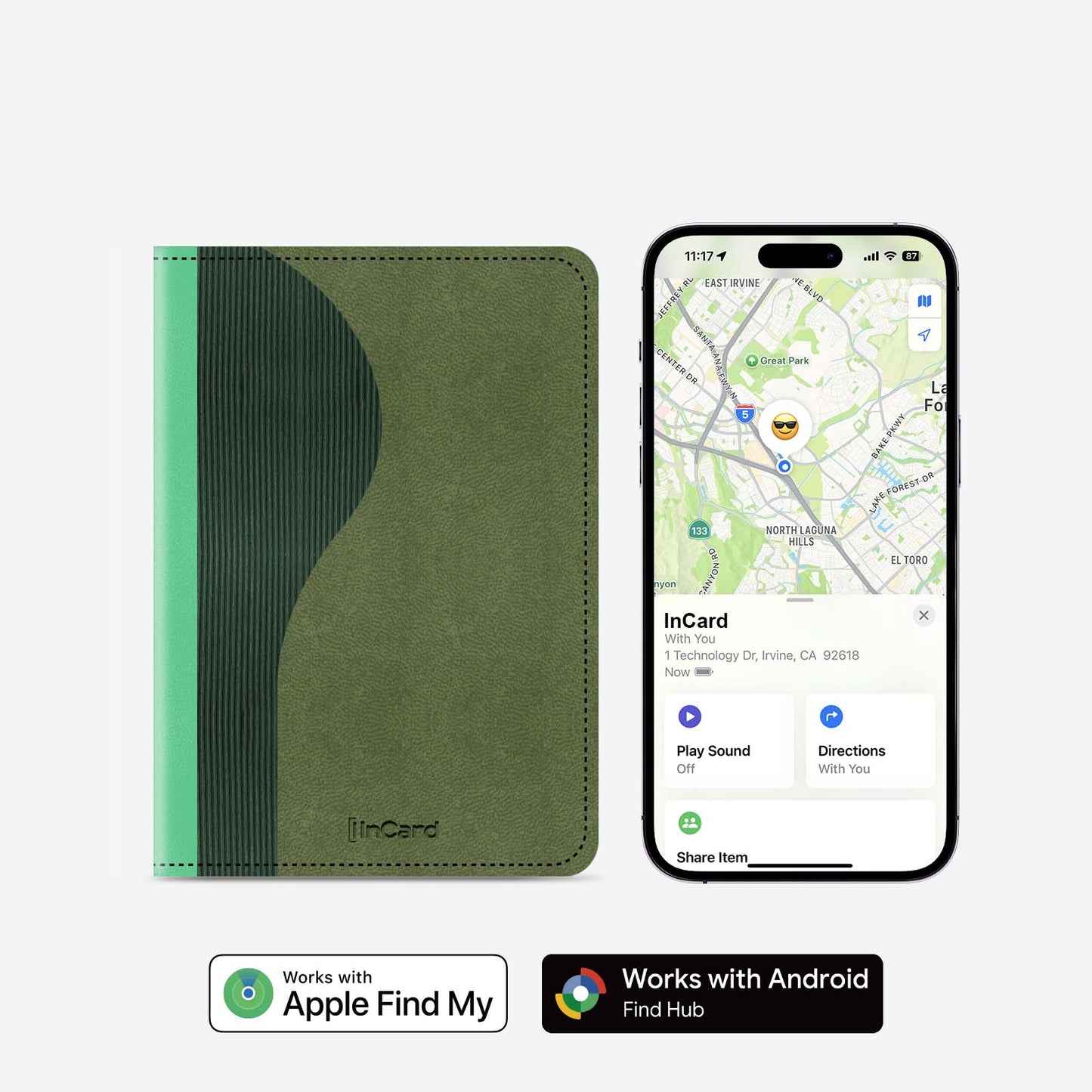 InCard Smart Passport | Compatible with Google and Apple devices