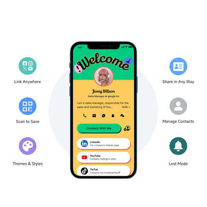 Fimylink Card | NFC Electronic Business Card
